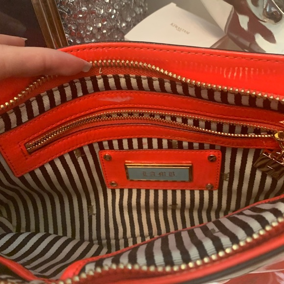 L.A.M.B leather neon clutch - Picture 3 of 4